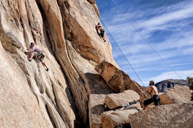 Rock Climbing at Joshua Tree National Park